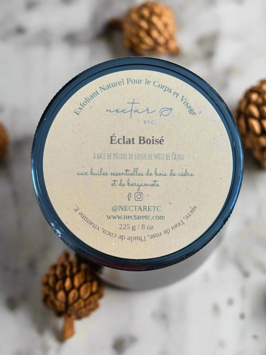 Éclat Boisé - Face and Body Scrub