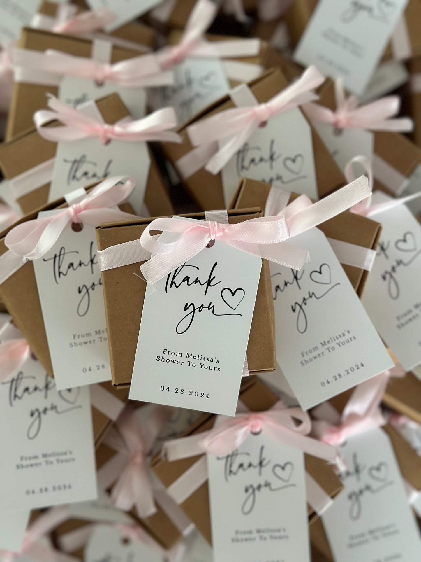 Savons artisanaux personnalisés – Cadeaux invités (Party favors)